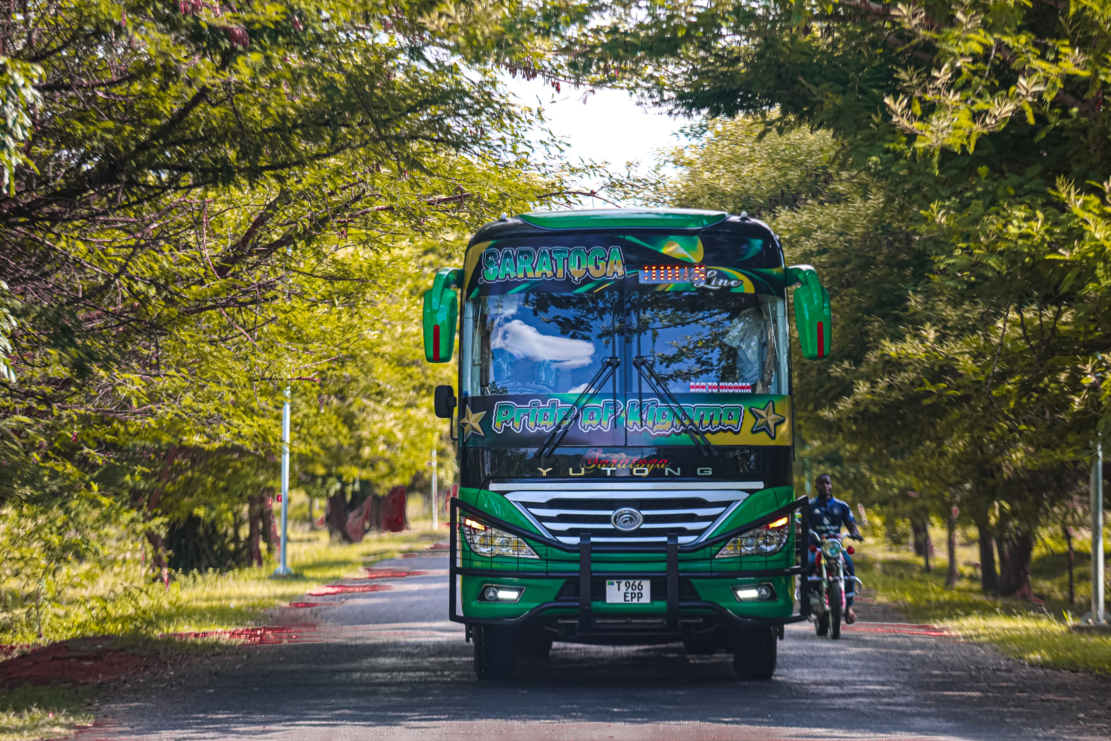 Saratoga transportation buses and services